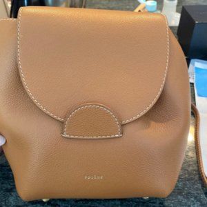Polene Numero Uno Mini Backpack/Crossbody in Carme